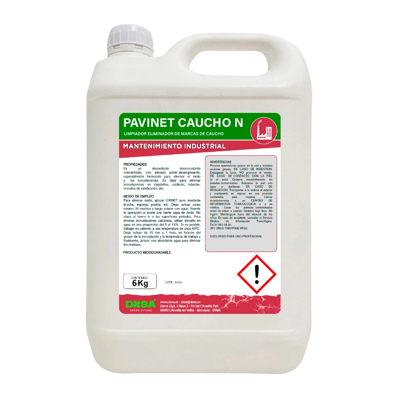 PAVINET CAUCHO N – Limpiador eliminador de marcas de caucho