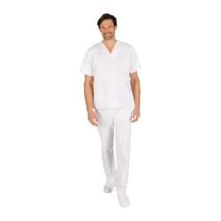 Pijama sanitario unisex blanco